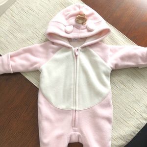 Baby girl snow suit